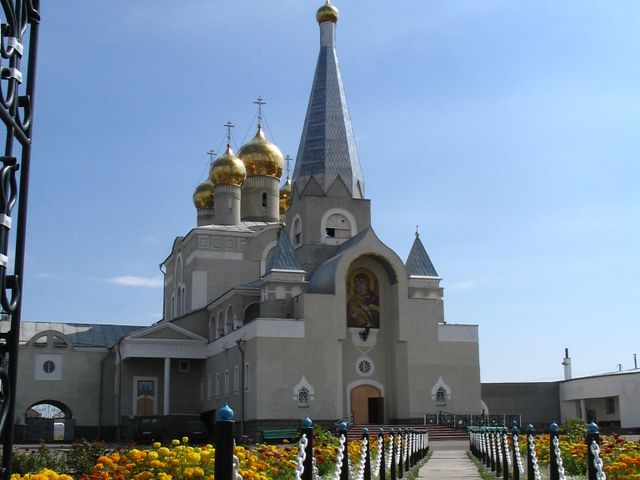 Orthodox cathedral in Karaganda