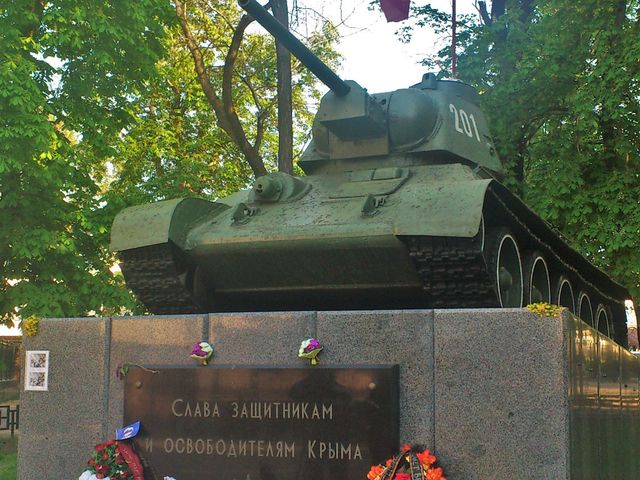 OT-34 in Simferopol