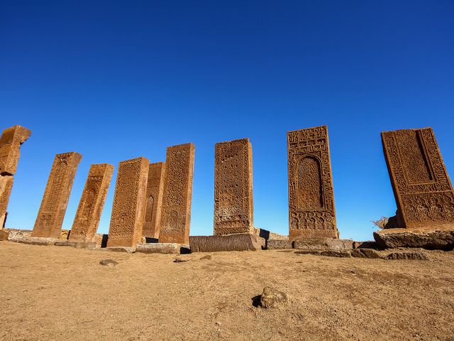 The Tombstones of Ahlat the Urartian and Ottoman citadel