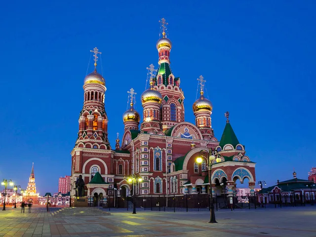 Annunciation Orthodox cathedral in Yoshkar-Ola