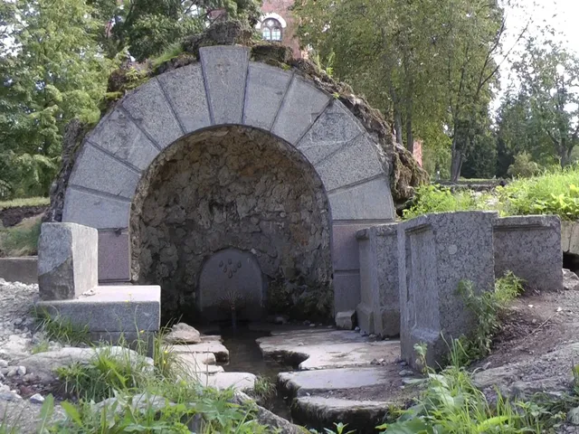 Grotto in Alexander Park, Tsarskoe Selo