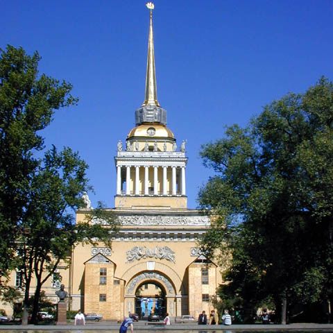 Главное адмиралтейство в Санкт-Петербурге